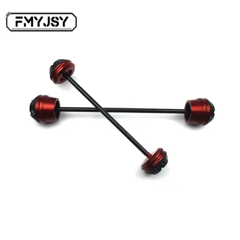 

Front & Rear Motorcycle Wheel Axle Fork Slider Cap Crash Protector for Yamaha MT FZ 07 FZ-07 MT-07 FZ07 MT07 2014 2015 2016