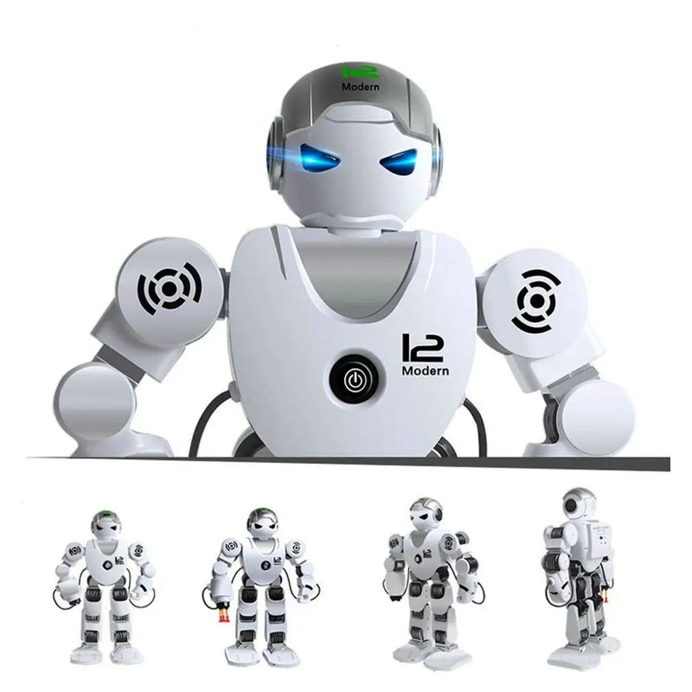 K1 игрушка Интеллектуальный бой робот человеческое пространство Прогулки Детская Электроника стрельба дистанционное управление Пение Танцы Прогулки инфракрасный