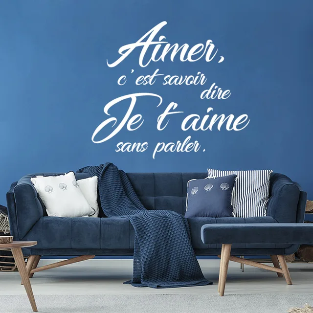Sticker Citation Aimer C Est Savoir Dire Je T Aime Vinyl Wall Art Decal Bedroom Home Decor Poster Love Quote House Decoration Wall Stickers Aliexpress Sticker Citation Aimer C Est Savoir Dire Je T Aime Vinyl Wall Art Decal Bedroom Home Decor Poster Love Quote House Decoration Wall Stickers Aliexpress