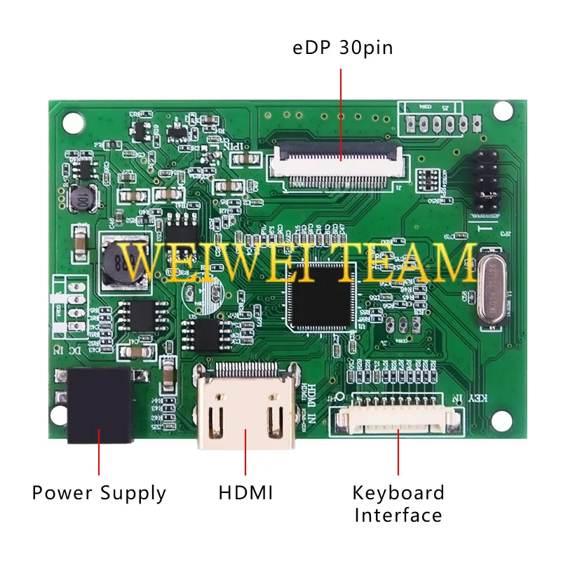 Hdmi Edp 30 контактов универсальная плата контроллера Поддержка 10,1-17,3 дюймовый ЖК-экран 1280*800 1600*900 1366*768 1920*1080 1920*1200