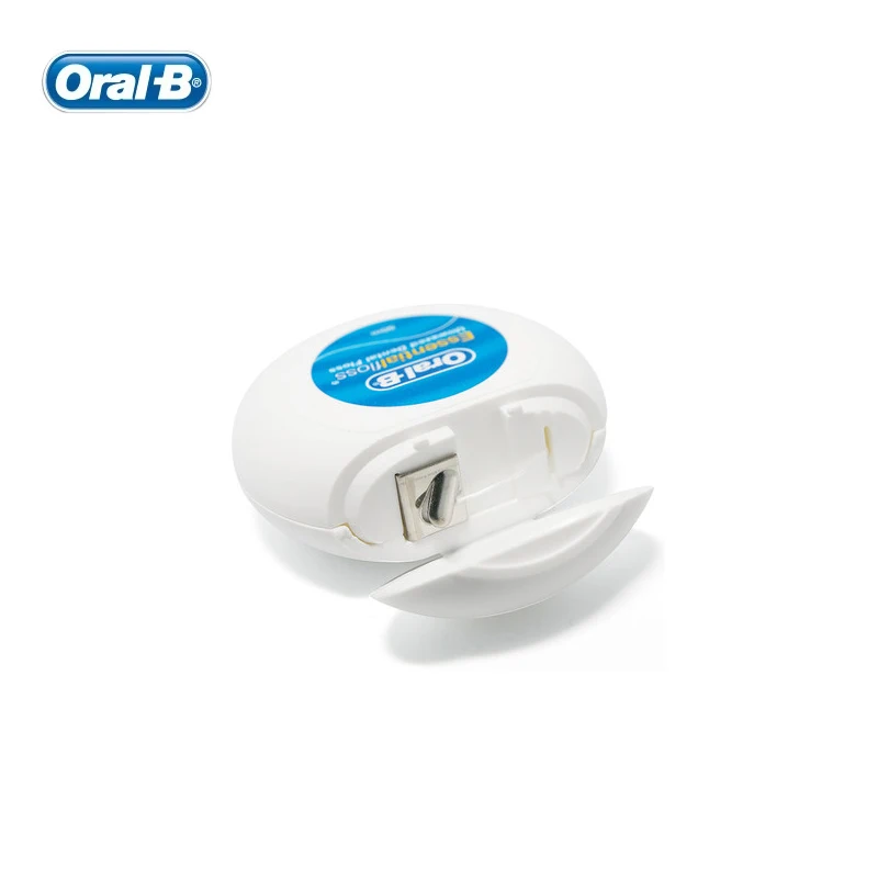 Oral B Эфирное нить гладкая плоская резьба удобные зубные держатель зубной нити