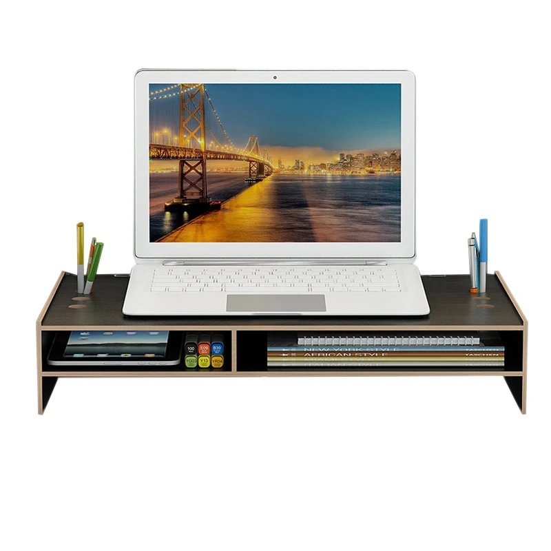 Портативный держатель для ноутбука, подставка с ящиком для хранения, органайзер, кронштейн для ноутбука, увеличивающая рост стойка K888