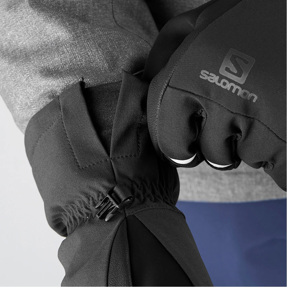 Перчатки SALOMON PROPELLER PLAIN DRY M, черные