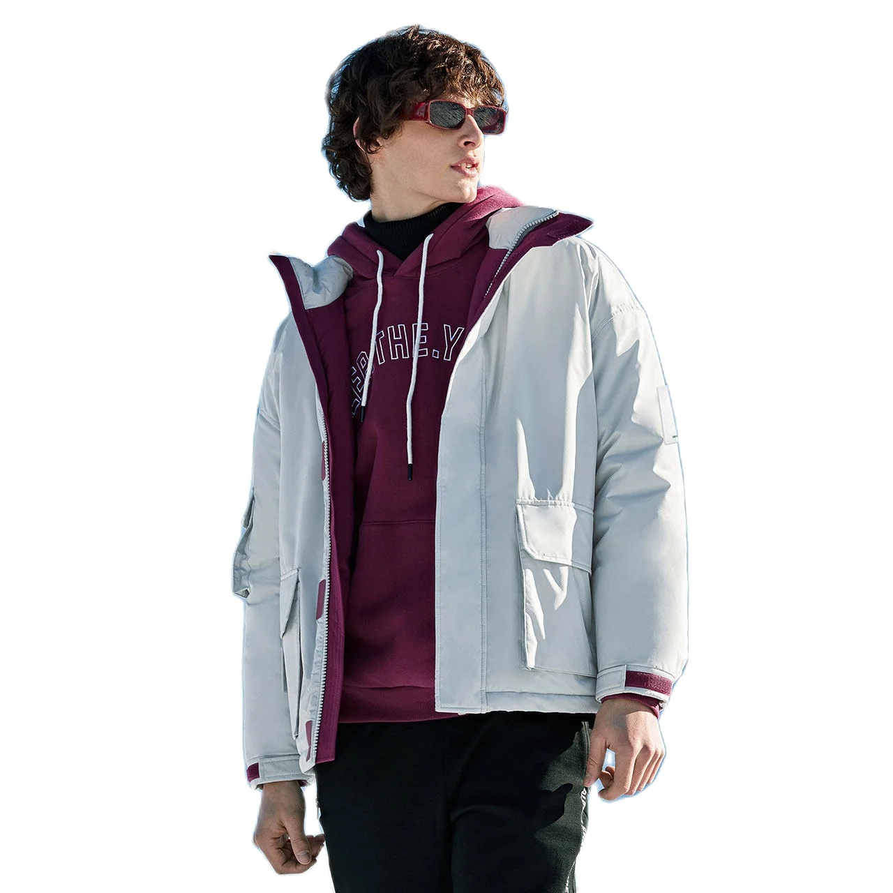 SEMIR Cotton jacket men 2020 winter new loose short cotton men thick coat bread sytle Korean cotton jacket brand SEMIR Cotton jacket men 2020 winter new loose short cotton men thick coat bread sytle Korean cotton jacket brand