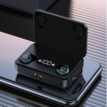 

A25 TWS Bluetooth V5.0 Earphones Wireless Headphones LED Digital Display 9D Hifi Sports Waterproof Wireless Earbuds Headset