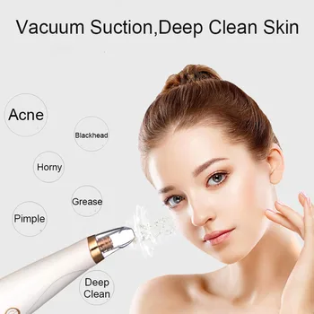 

Blackhead Remover Face Deep Pore Cleaner Acne Pimple Removal Vacuum Suction Facial SPA Diamond Beauty Care Tool Skin Care tool