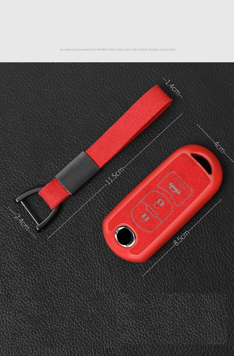 Пластиковый+ кожаный чехол для ключей для Mazda 2 3 6 Atenza Axela CX-5 CX5 CX 5 CX-7 CX-9 Smart Key