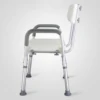 Adjustable Shower Bench Bath Chair Anti-slip Shower Tub Stool Bathroom Furniture Safety Seat for Elderly Pregnant Disabled 2
