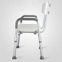 Adjustable Shower Bench Bath Chair Anti-slip Shower Tub Stool Bathroom Furniture Safety Seat for Elderly Pregnant Disabled 2