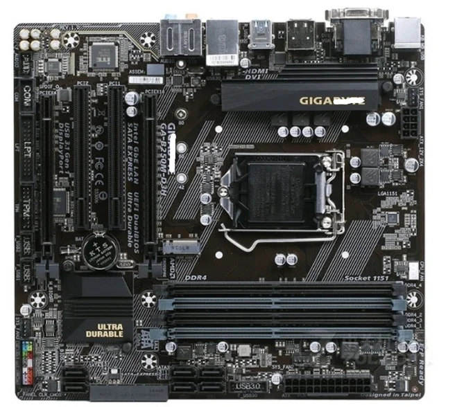 Материнская плата для настольного компьютера B250M-D3H DDR4 B250M B250 Socket LGA 1151 | Компьютеры