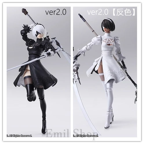 PS4 игры аниме Рисунок SQUARE ENIX НИР 2B автоматов YoRHa № 2 Тип B 2B мультфильм игрушки фигурку модели куклы подарок