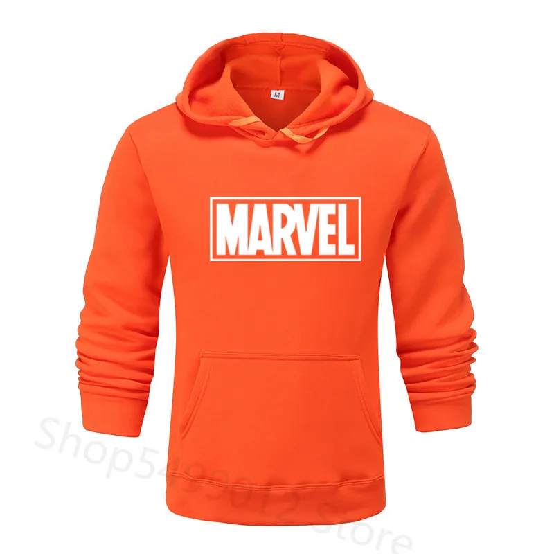 Универсальная Толстовка marvel в стиле хип-хоп, уличная одежда, свитшоты для скейтборда, Мужская/Женская толстовка с капюшоном, флисовый пуловер с карманами, толстовки, Мужское пальто 3XL