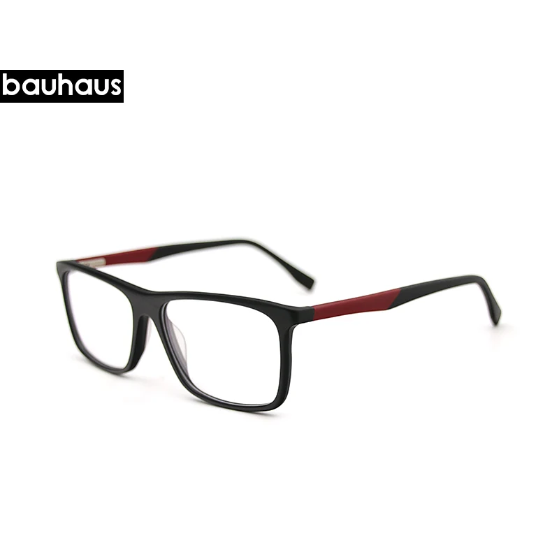 8100 bauhaus, прозрачные очки, оправа для мужчин и женщин, поддельные очки, винтажные оптические очки для близорукости, оправы для очков, женские ретро очки