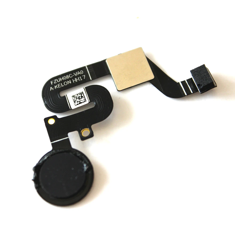 10pcs/lot Sensor Flex Cable For Nokia 5.1 Plus X5 Home Button Fingerprint Menu Return Key Recognition Black | Мобильные телефоны и