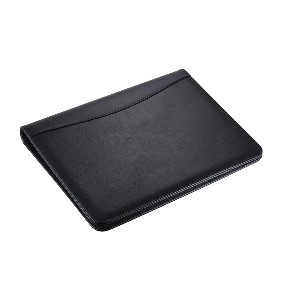 A4 Padfolio Портфолио папка для конференций Folio Органайзер чехол из искусственной кожи A4 портфель файл Органайзер Padfolio портфель