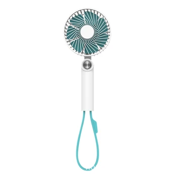 

Folding Fan with Lanyard Three in One Multifunctional Rechargeable Fan 2000MAh