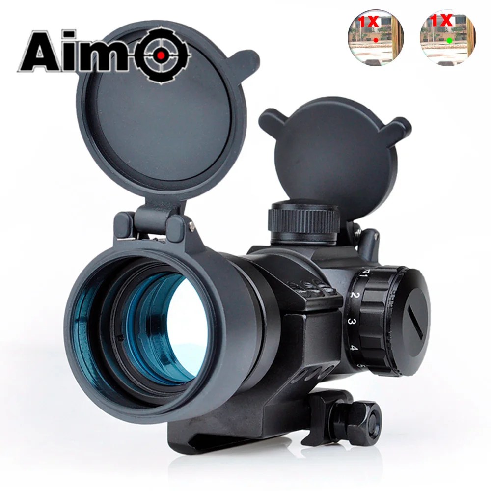 

Aim-O Airsoft Riflescope M3 Red/Green Dot With L Shaped Mount Softair Pistol Sight Scope Airsoft Telescope AO3010 Hunting Optics