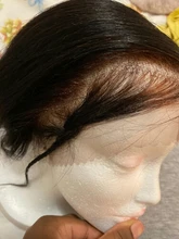 Malaika recto Bob corto frente de encaje pelucas de cabello humano 13x4 pelo brasileño peluca Bob contundente corte Bob pelucas con minimechones