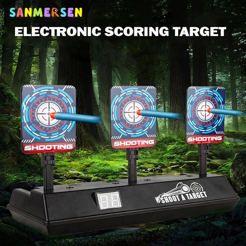 electronic target for nerf guns