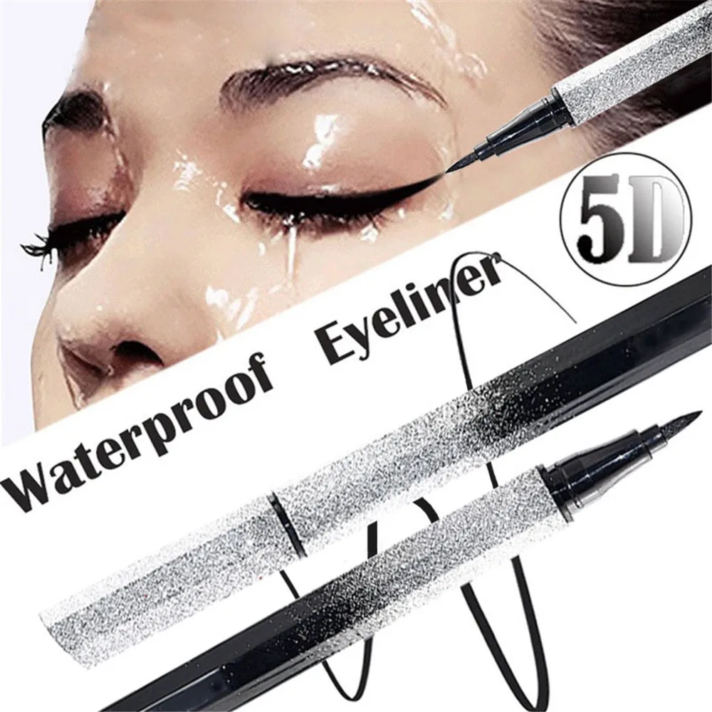 1PC 5D Smooth Waterproof Liquid Eyeliner Black Beauty Eye Makeup Long-lasting Eye Liner Pencil Korean makeup 1PC 5D Smooth Waterproof Liquid Eyeliner Black Beauty Eye Makeup Long-lasting Eye Liner Pencil Korean makeup