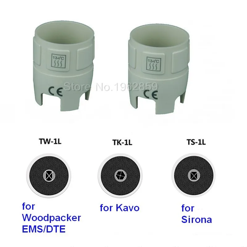 2 шт. стоматологический ультразвуковой скалер наконечники динамометрического