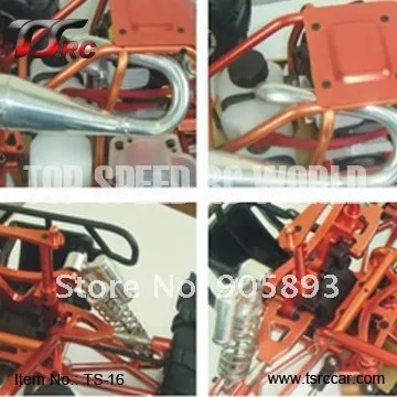 Exhaust Pipe/Tuned Pipe for 1/5th RC Gas Model Car/for FG Truck,FG Big Monster , Free shipping!!