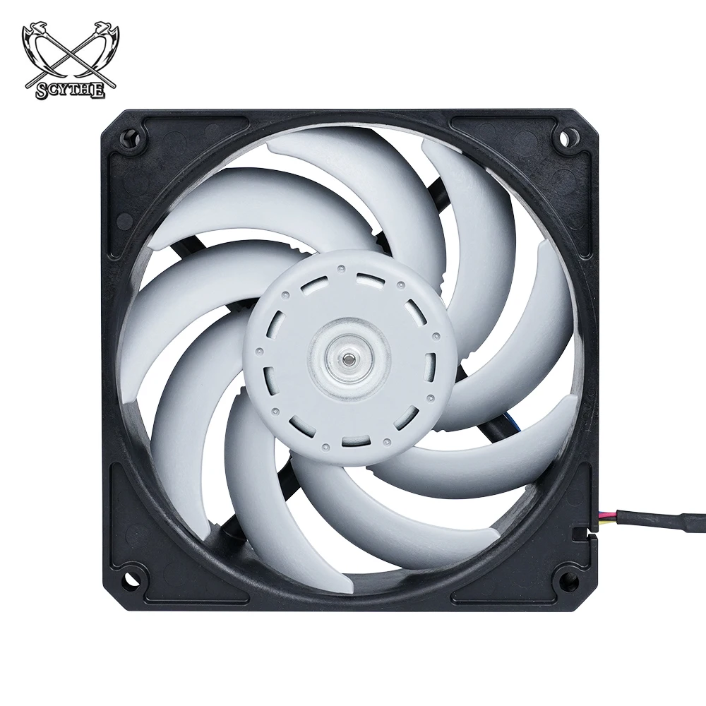 SCYTHE нежный Тайфун GT1850 2150 PWM GT3000 компьютер чехол вентилятор покрытый провод 12 см 4pin