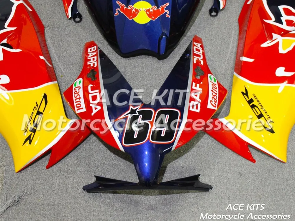 ACE наборы ABS впрыски обтекатели комплект Подходит для HONDA CBR1000RR 2012 2013 CBR1000RR все виды цвета № K2