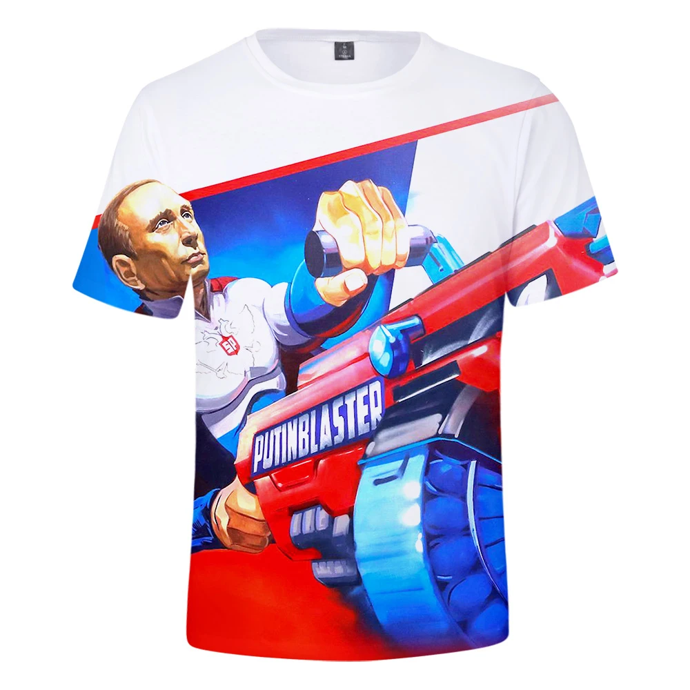 Notorious Putin Smalls 2Pac Tupac 3d Dye T-Shirt Women Men Fashion Clothing harajuku Tops Summer Style tees