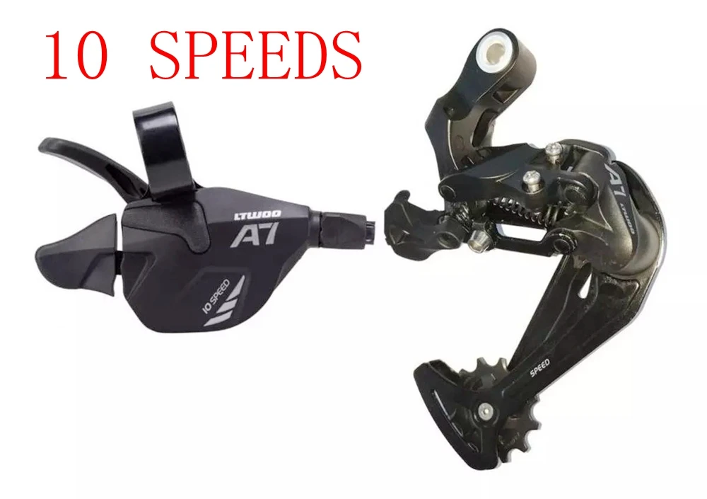 Beste Ltwoo X7 10 Speed Achterderailleur LTWOO X7 Trigger Shifter voor 10 Speed Systemen