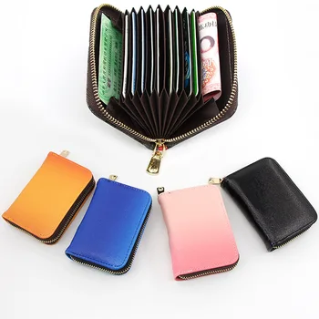 

ID Credit Card Holder Leather Women Men Bank Purse for Cards Wallet for Credit Card Case Women's Cardholder 2020 Leather New