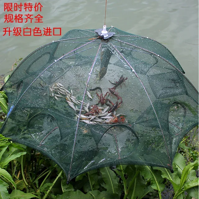 Homár Ketrec Horgászháló Horgászat Nettó Halászfelszerelés Automatikus Garnélarák Angolna Rák Loach Esernyő Speciális