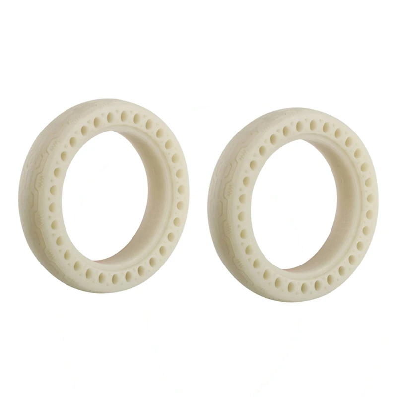 

Luminous Shock Absorber For Xiaomi Mijia M365 Scooter Skateboard Damping Rubber Tires Wheels Tyre Fluorescent Solid Hole Tires