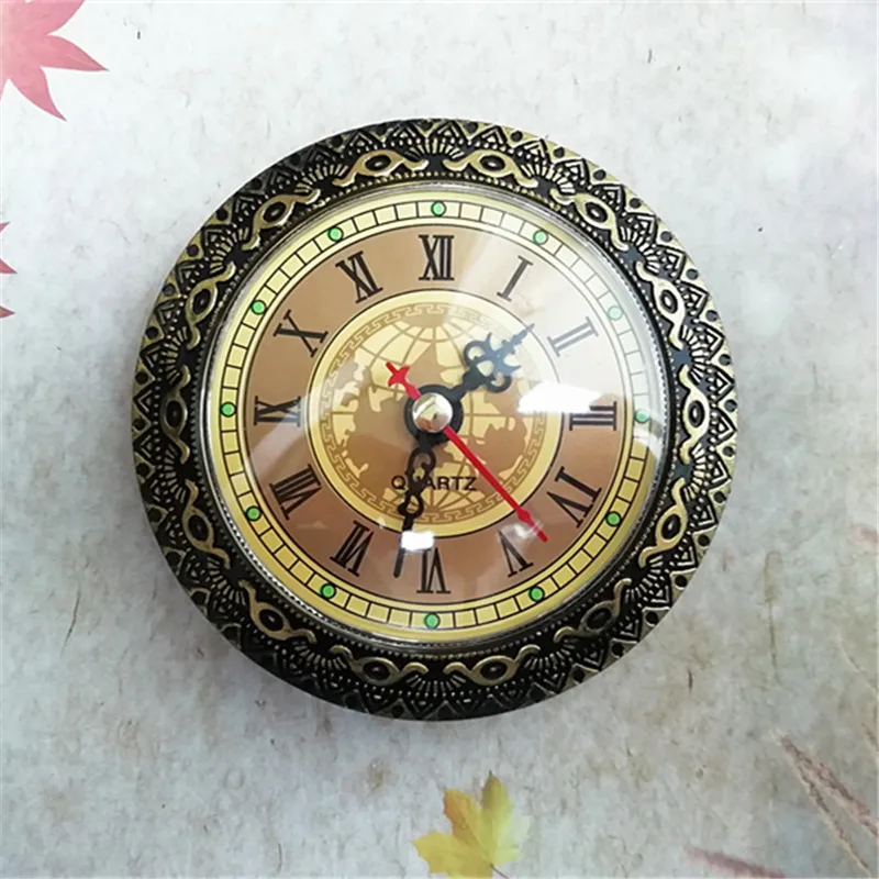 

2PCS The Old Battery Quartz Clock Insert FIT-UP Diameter 92MM DIY Desk Clock Making Kits