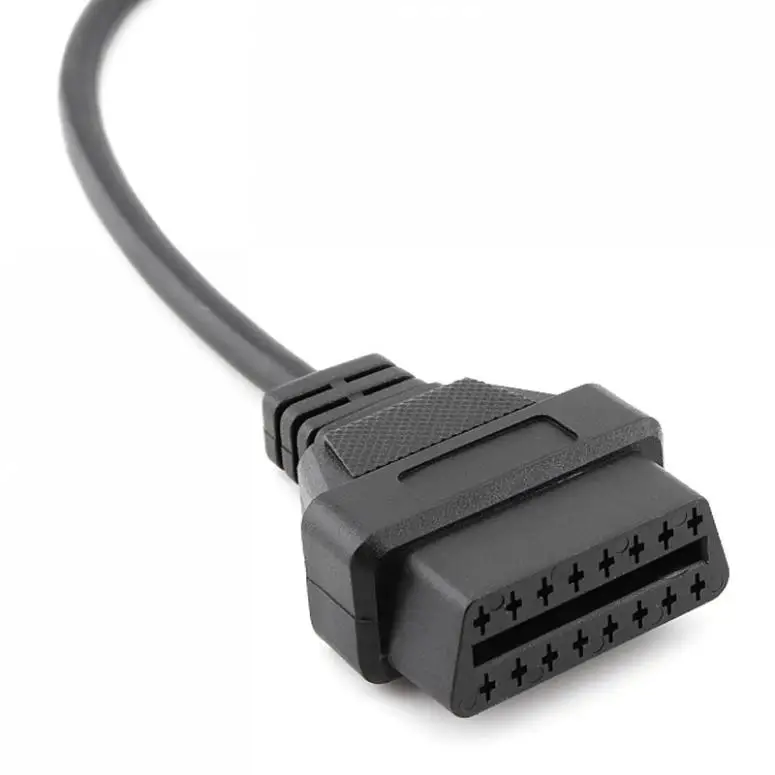 Универсальный 40 см OBD II 14 контактный штыревой 16 диагностический инструмент