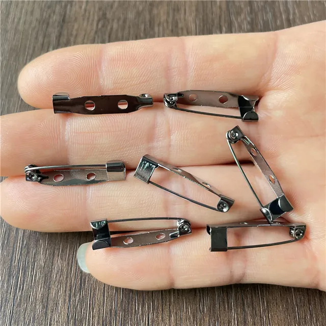 10 Spille Da Balia In Oro 18k - Per Kilt, Vestiti, Fai Da Te E Creazioni Con Perline