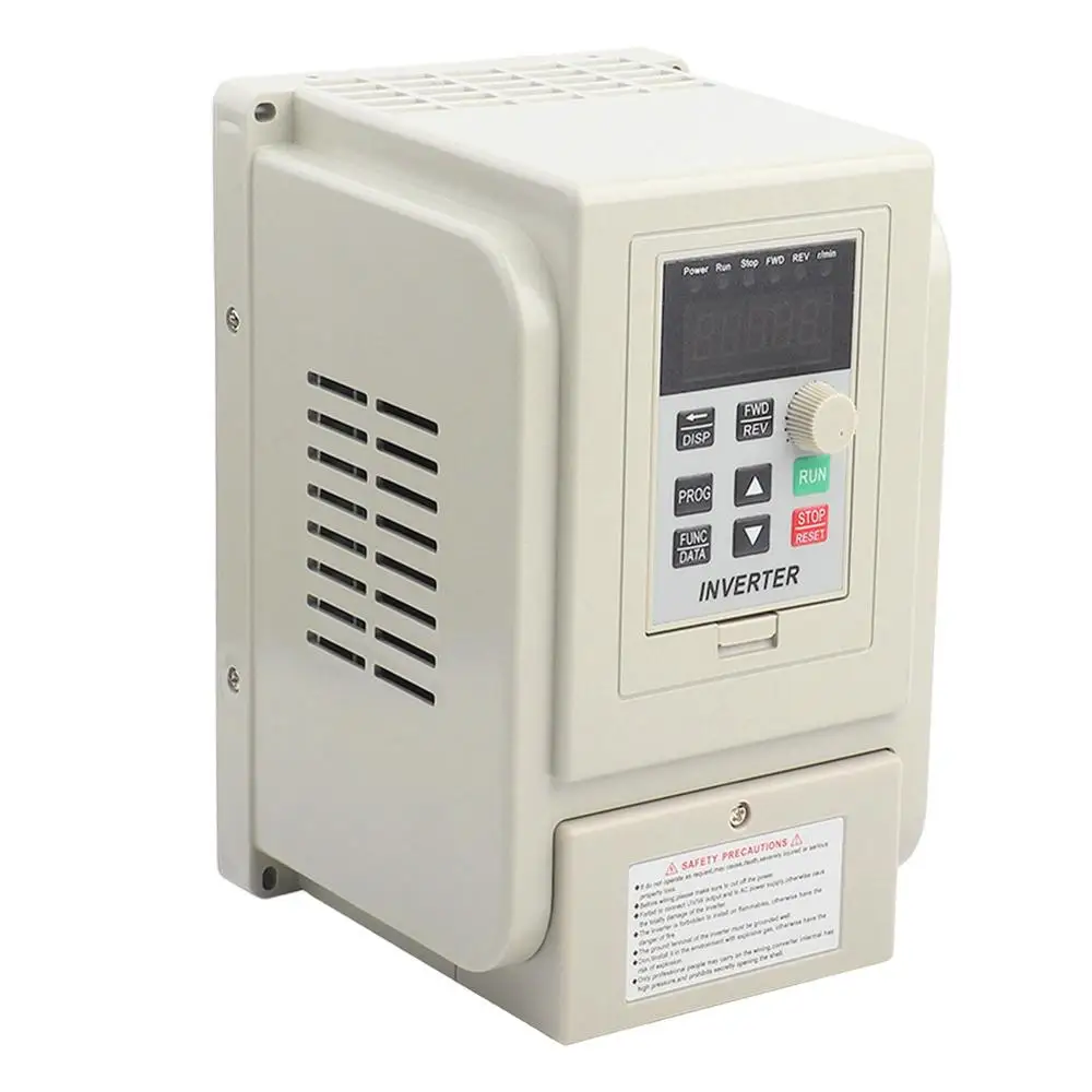 220VAC Single-phase Variable Frequency Drive VFD Controller for 3-phase 2.2kW AC Motor Inverter inversor | Обустройство дома