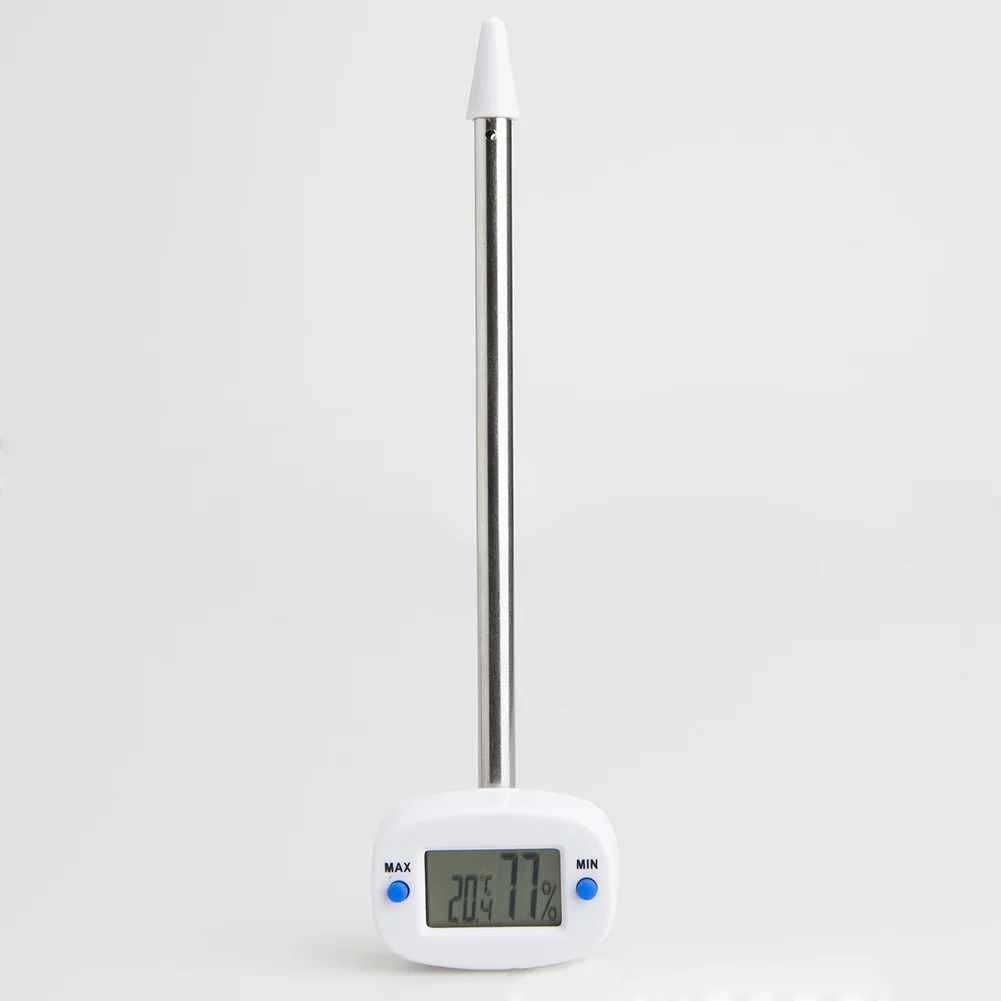 Temperature Tools Digital Thermometer LCD Plant Lawn Meter Monitor Measure Soil Tester Garden Humidity