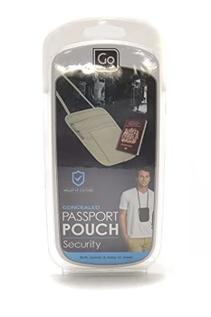 

Design Go Passport Pouch Nylon, Poliestere Grigio