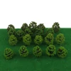 Pack of 160pcs 1/250 Scale Plastic Model Trees Train Track Street Railroad Scenery Scene for Garden Courtyard Landscape 5cm 2