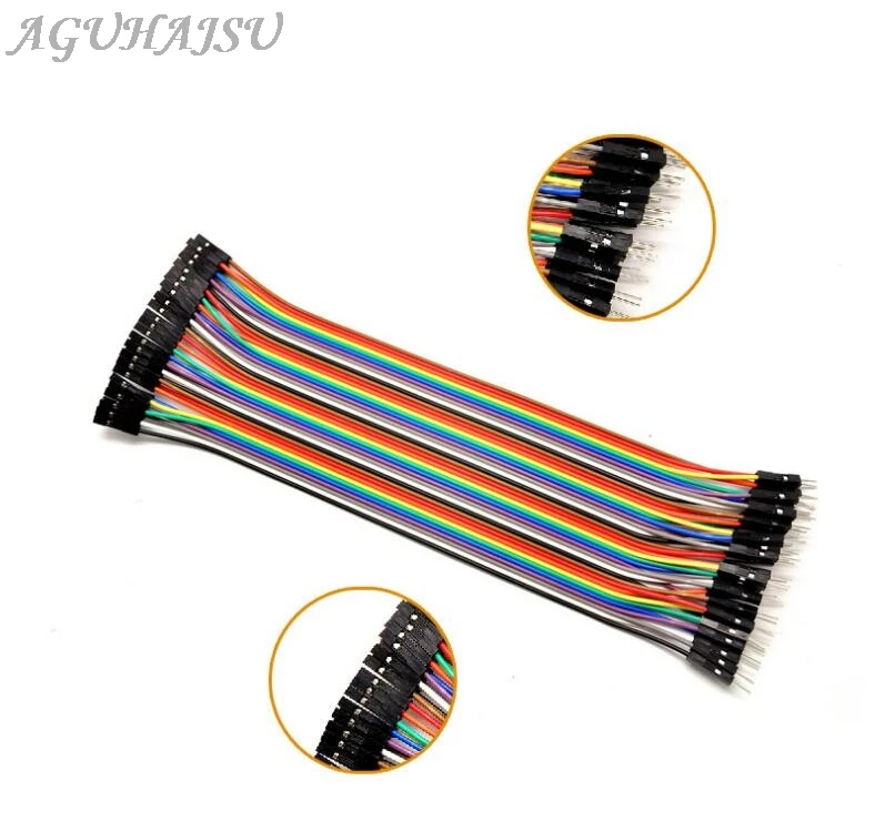 Dupont Line 40P 10 см/15 см/40 см папа-Папа+ мама-папа и женщина-женщина перемычка провод Dupont кабель для arduino DIY KIT