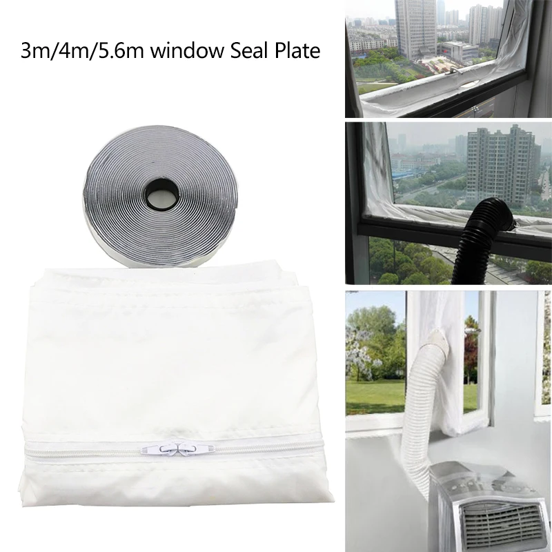 

400CM Mobile Air Conditioning Soft Baffle Window Seal For Air Conditioner Exhaust Tools for All Mobile Air Conditioning Units