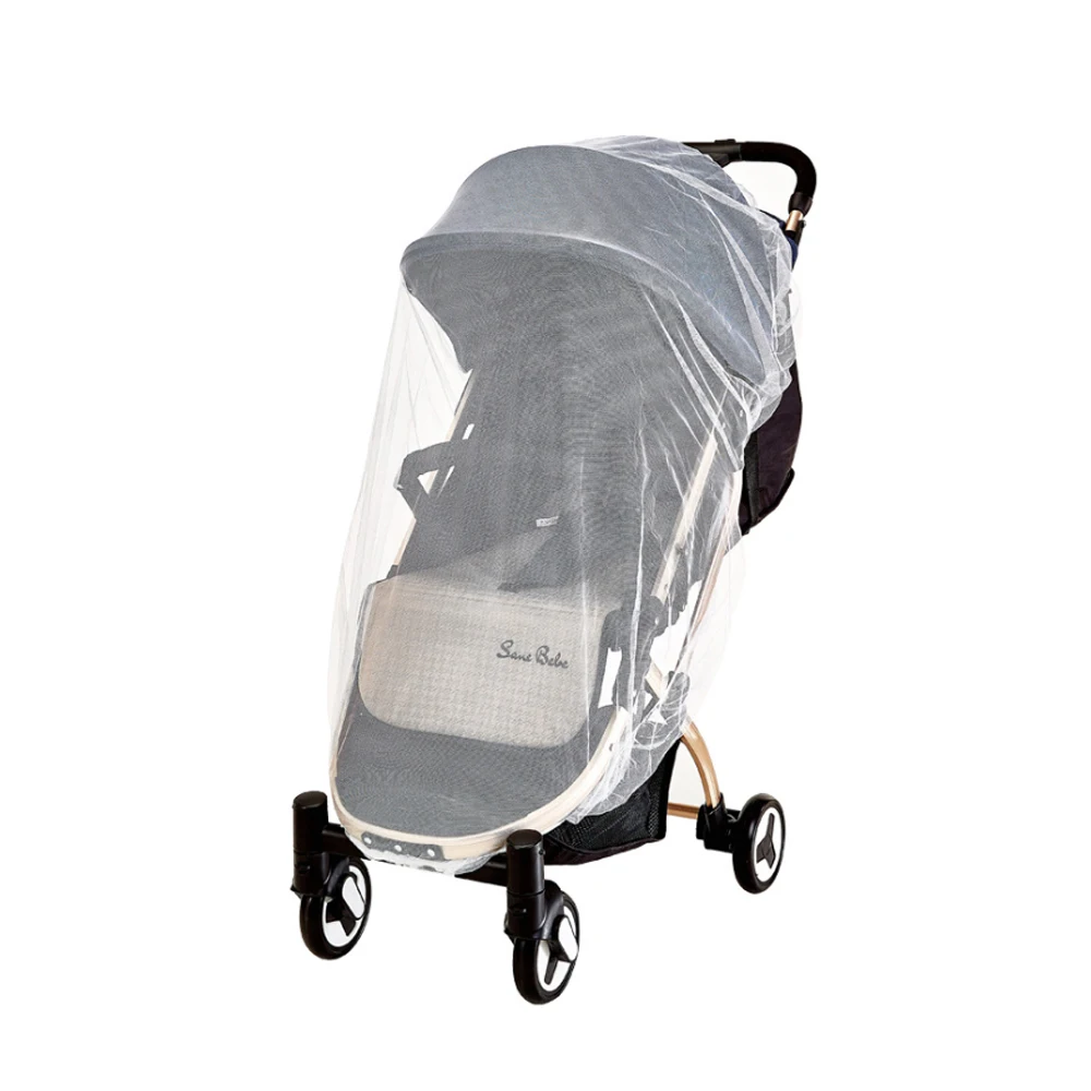 baby stroller cover for rain Baby Stroller Pushchair Mosquito Insect Shield Net Mesh Stroller Accessories cart Mosquito Net Safe Infants Protection baby stroller accessories best Baby Strollers