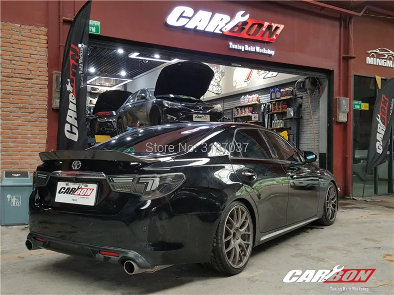 Для Toyota Mark X eiz спойлер 2010- год глянцевый задний спойлер на крыло, крышу, багажник