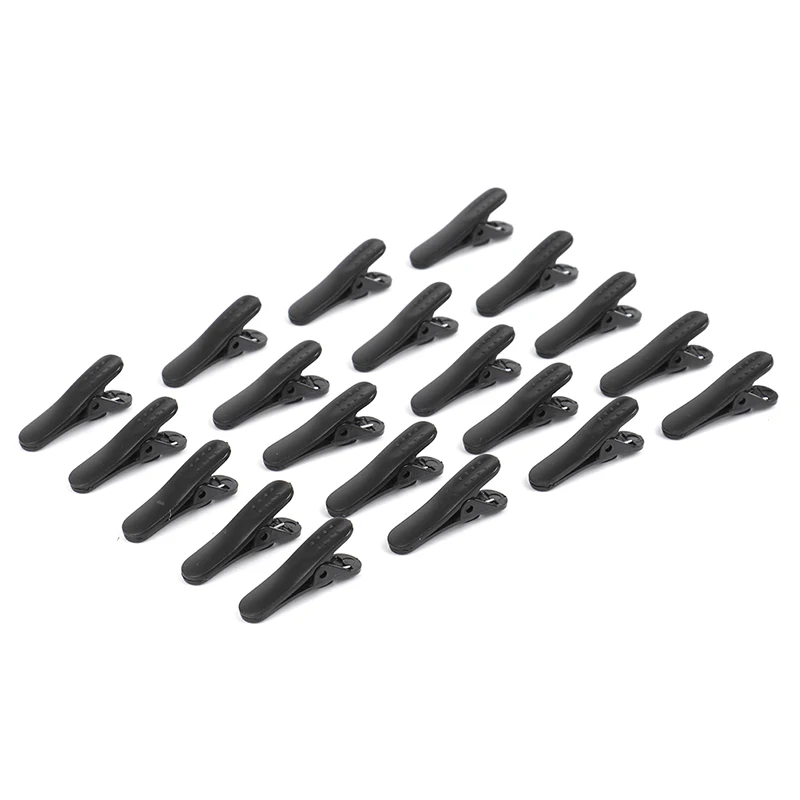 20 x Headphone Earphone Cable Cord Wire Lapel Collar Clip Nip Clamp