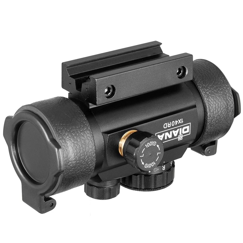 1X40 2X40 3X42 3X44RD Tactical Hunting Red Green Dot Sight Scope Optics Riflescope Fit 11/20mm Rail Collimator Sight DIANA red dot sight,holographic collimator