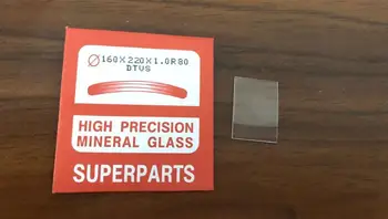 

Assortment of 30pcs 1.0mm Thickness Rectangular Glass Dome TV Sheet 16x22mm Size