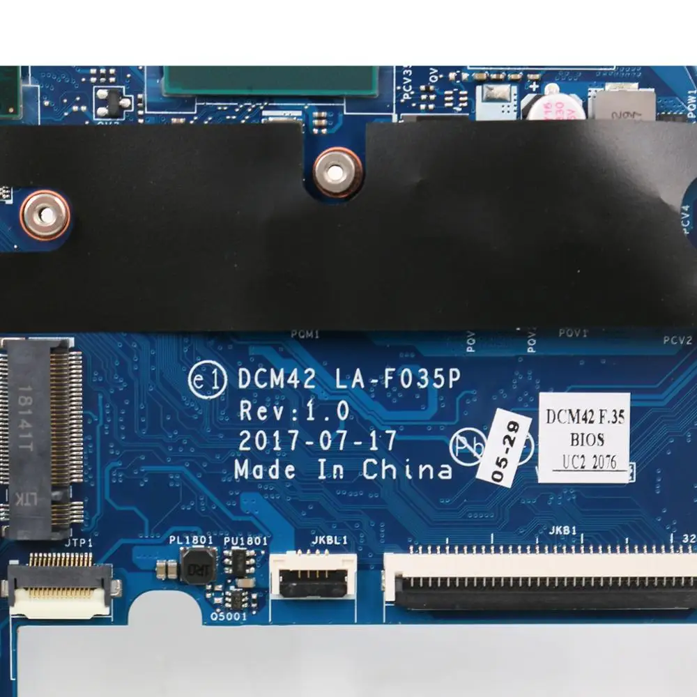 Материнская плата для ноутбука hp 14-BF с процессором SR3LA i5-8250U 940M X 2GB GPU DCM42 LA-F035P 940760-601 940760-001 MB протестирована