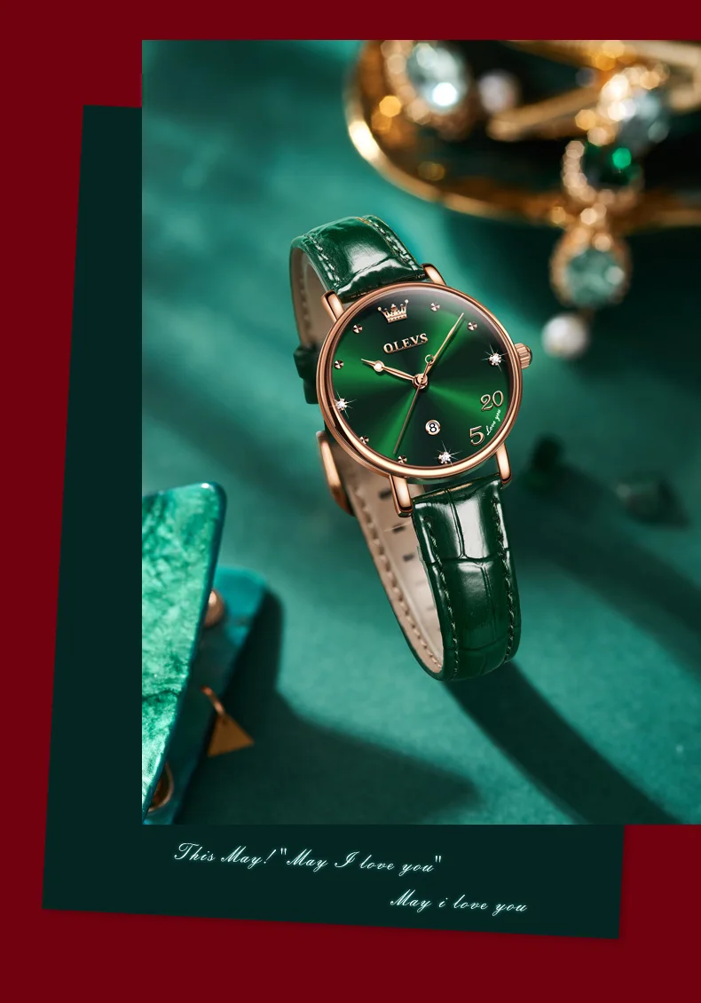 OLEVS 5505 Women Luxury Quartz Watch description image 8
