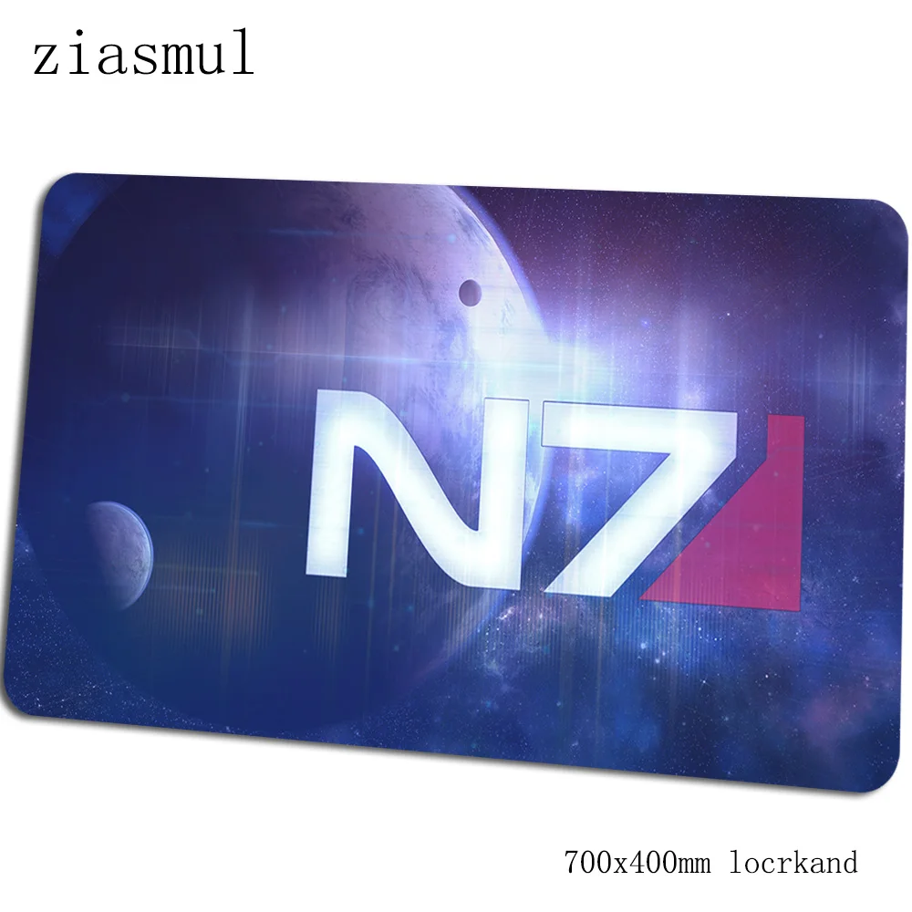 N7 коврик для мыши подарок на Хэллоуин компьютерный коврик 70x40 см игровой коврик для мыши большая Высококачественная клавиатура со встроенной мышью игры pc gamer стол - Цвет: Size 700x400x2mm